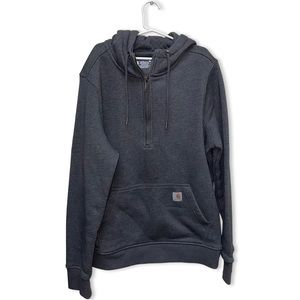Carhartt relaxed fit 3/4 zip size M 8-10